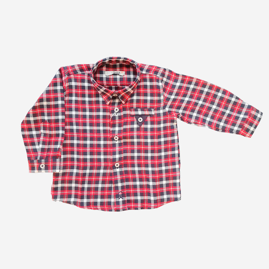 Camisa Xadrez Vermelho Dr. Kid